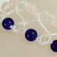 Duo - Duo Amethyst-Rose Quartz-Diaphanous white - 2